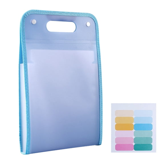 SPOORYYO Accordion File Organizer 13 Pockets Portable Document Receipt Expanding Folder A4 Waterproof for Office School Travel