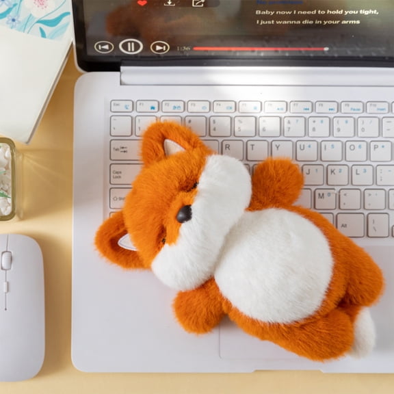 SPOORYYO Adorable Lying Animals Wrist Rest Ergonomic Support for Computer and Office Use