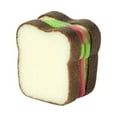 thumbnail image 1 of SPOORYYO Adorable Sandwich-Shaped Sponge for Kitchen and Bathroom Cleaning - Thick, Absorbent, and Eco-Friendly Dishwashing Brush, 1 of 9