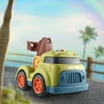 thumbnail image 1 of SPOORYYO Big Trucks for Toddlers Includes Garbage Truck,Dump Truck,Cement Car,and Fire Truck,Truck Car Toys Gift for Boys Kids,Easter Christmas Birthday Gifts for Boys Girls,Emits light and sound, 1 of 6