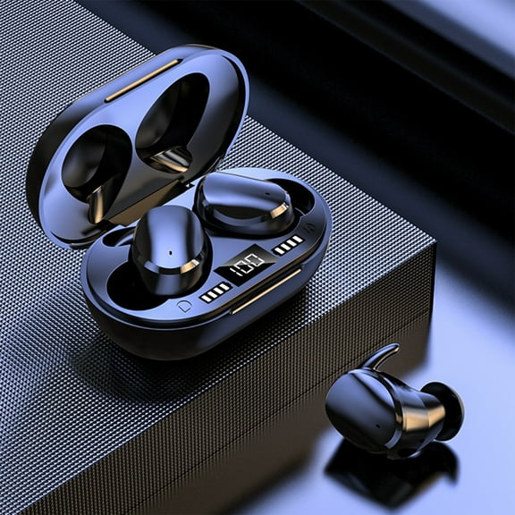 SPOORYYO Bluetooth Headphones, In Ear Surround Sound with Low Latency, Bluetooth 5.3, Noise Cancelling, High Battery, Fast Charging, Fast Second Connection