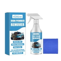 SPOORYYO Car Paint Rust Remover - 120ml Wheel Iron Powder Cleaner for Quick Rust Removal and Shine Restoration