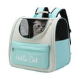 thumbnail image 1 of SPOORYYO Cat Backpacks for Carrying Cats Pet Backpack Carrier for Small Dogs and Cats,Outdoor Portable Pet Backpack Breathable Large Capacity Pet Backpack, 1 of 2