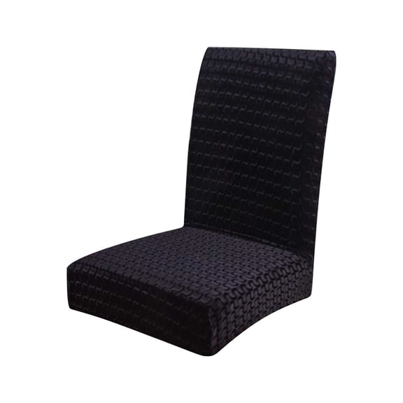 SPOORYYO Chair Covers Stretch Dining Chair Cover Elastic Conjoined Seat Cover for Hotel & Home