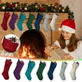 thumbnail image 1 of SPOORYYO Christmas Large Knitted Wool Home Wall Decoration Candy Bag Sleeve Gift Bag, 1 of 9