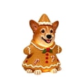 thumbnail image 1 of SPOORYYO Christmas Resin Corgi Figurine With LED Light, Cute Holiday Dog Statue, Battery Powered Tabletop Decoration For Home, Shelf, Mantel, Fireplace, Christmas Decor, 7.9 Inch, 1 of 7