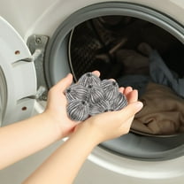 SPOORYYO Clothes Antis-Winding - Set of 6 Reusable Hair Removal Balls, Helps Reduce Lint and Pet Hair in Dryer Cycles