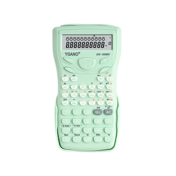 SPOORYYO Color Calculator - Multifunctional Student Scientific Computer with Line Display, Ideal for Exams and Calculations