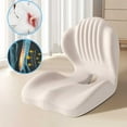 thumbnail image 1 of SPOORYYO Cushion and Backrest Integrated Cushion, Foam Material, Ergonomic Design for Support, Removable Washable Cover, Suitable for Home/Office/Travel, 1 of 5