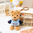 thumbnail image 1 of SPOORYYO Cute Bear Doll Pendant - Plushs Toy Bear Keychain for Girl Bag, Couple Birthday Gift, 1 of 2