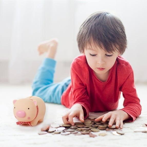 SPOORYYO Cute Ceramic Savings Bank - Small House Design, Perfect for Home Tabletop Display and Creative Gifts, Teaches Financial Responsibility, Available in Four Animal Designs