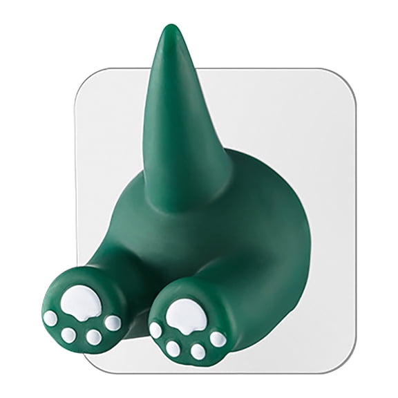 SPOORYYO Cute Dog Tail Wall-Mounted Hooks for Hanging Accessories, Perfect for Bathroom and Home Decor