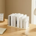 thumbnail image 1 of SPOORYYO Desktop Bookshelf Desk Book Storage Rack File Storage Organizer Learning Supplies, 1 of 6
