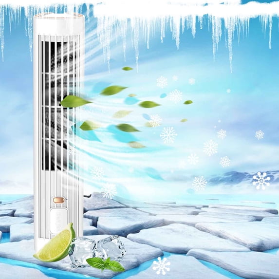 HOZVOMI Desktop Remote Control Tower Fan USB Charging Silent Fan for Office and Home Use