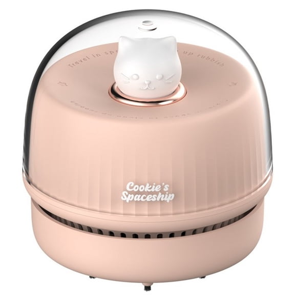 SPOORYYO Desktop Vacuum Cleaner, Mini USB Charging Device for Students, Wireless Keyboard and Desktop Cleaning