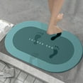thumbnail image 1 of SPOORYYO Diatomaceous Bath Rug - Super Absorbent and Quick Drying, Non-Slip Rubber Backing, Washable for Bathroom Floors, 1 of 9