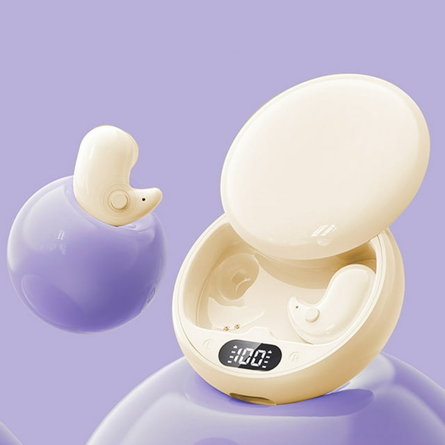 SPOORYYO Digital Wireless Bluetooth Headset In Ear Noise Canceling Headset With Charging Case