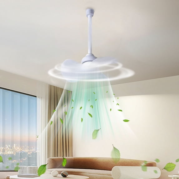 HOZVOMI Double Head Desktop Fan for Home Bedroom Kitchen, Adjustable Oscillation and Speed Settings, Silent Operation, Compact Design