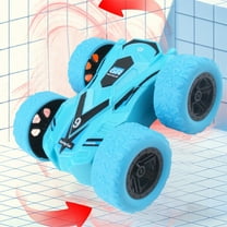 SPOORYYO Double-Sided Friction Power Car - 4WD Inertial Flip Toy for Boys & Kids 3 , No Battery Needed, Durable ABS Plastic