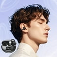 thumbnail image 1 of SPOORYYO Earclip Style Open Ear Bluetooth 5 4 Earphones, Low Latency Wireless Stereo, High Battery, Double Mic Noise Reduction, Comfortable Secure Fit for Travel Workout, 1 of 6