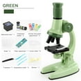 thumbnail image 1 of SPOORYYO Educational Microscope Kit for Primary School Science Exploration, High Magnification 100X 600X 1200X, Easy to Use with LED and Accessories, 1 of 3