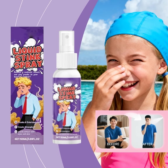 SPOORYYO Fart Spray for Pranks, Stink Bomb Spray with Realistic Odor for Funny Entertainment and Adult Parties