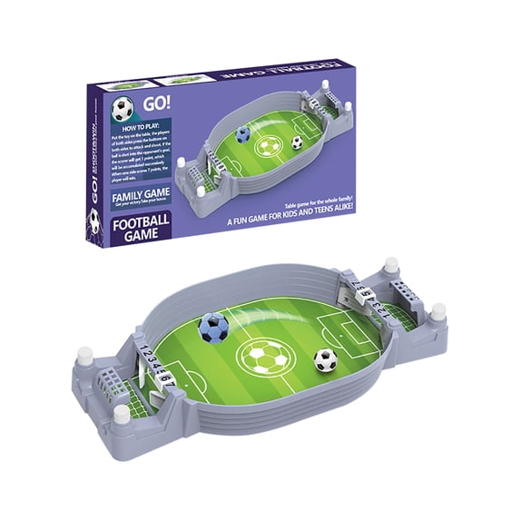 SPOORYYO Football Table Interactive Game Tabletop Football Board Game Family Fun Two Person Catapult Game
