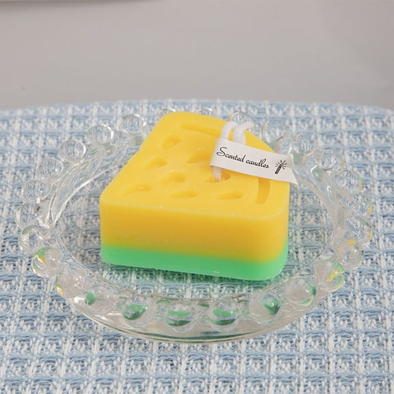 SPOORYYO Fruit Shaped Aromatherapy Candle, Gentle Non-Pungent Scent, Long Lasting, Home Decor