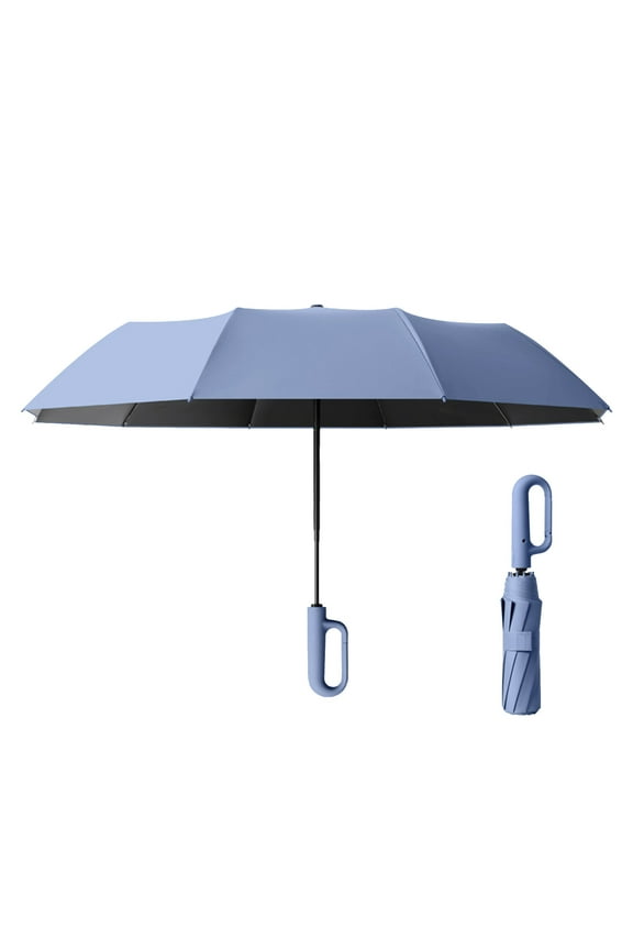 Fully Automatic Sun Protection Umbrella with Thickened Ribs and Portable Folding Design - Efficient Shading and Durable Construction for Outdoor Use