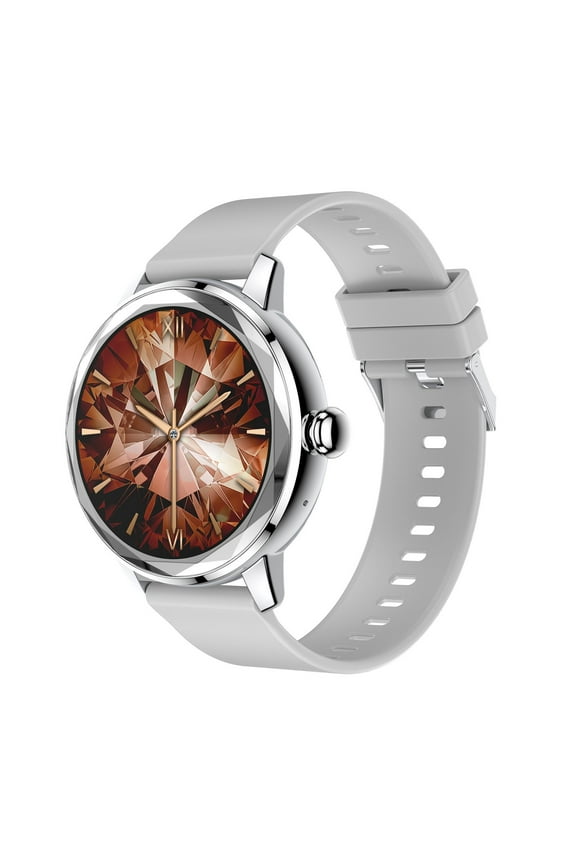 G208 Smart Watch for Women - 1.2 Full Screen, Fashionable Design, HD Calls, Fitness Tracking, Menstrual Reminder, Compatible with iOS & Android Phones