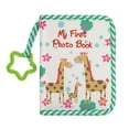 thumbnail image 1 of SPOORYYO Giraffe Family First Year Baby Photo Album - Cloth Photo Book, Reusable, Cute & Safe for Newborns, 1 of 5