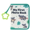 thumbnail image 1 of SPOORYYO Giraffe Family First Year Baby Photo Album - Cloth Photo Book, Reusable, Cute & Safe for Newborns, 1 of 9