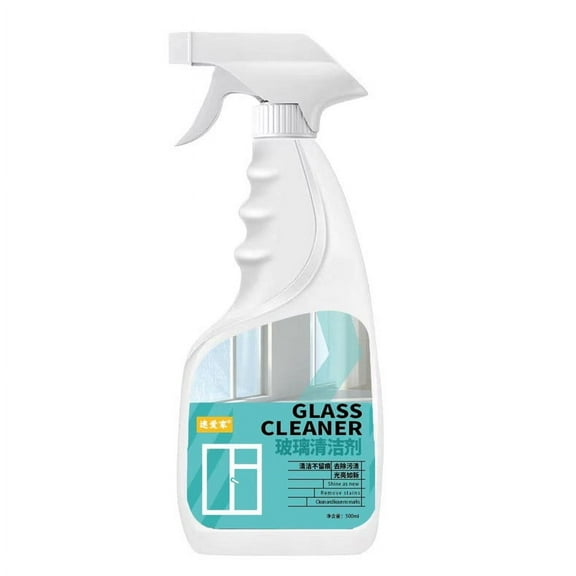 SPOORYYO Glass Cleaner 500ml - Car Windshield, Bathroom, Toilet, and Mirror Cleaning Solution