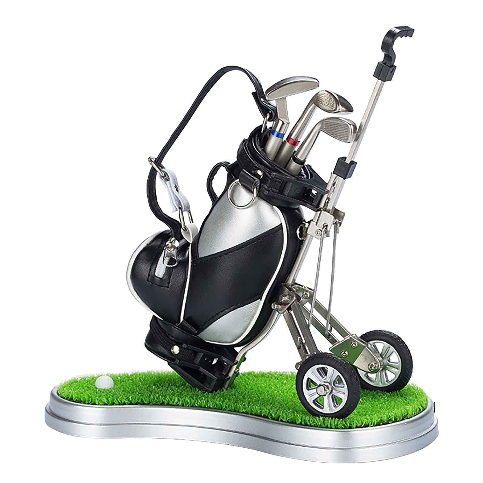 SPOORYYO Golf Bag Pen Holder,Golf Bag Pen Creative Gift and Office