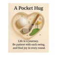 thumbnail image 1 of SPOORYYO Golf Pocket Basketball Pocket With Gift Card Baseball Pocket Heart Sport Themed Collection, 1 of 2