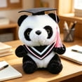 thumbnail image 1 of SPOORYYO Graduation Panda Plush Toy with Cap Cute Soft Stuffed Animal Gift for Graduates Students Keepsake, 1 of 6