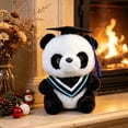 thumbnail image 1 of SPOORYYO Graduation Panda Plush Toy with Cap Cute Soft Stuffed Animal Gift for Graduates Students Keepsake, 1 of 6
