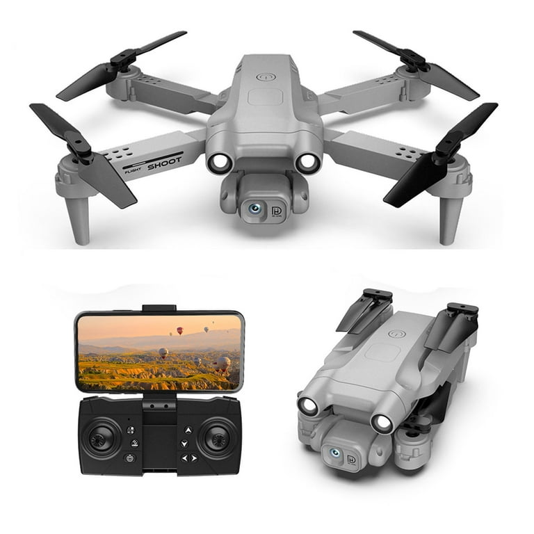 SPOORYYO H7 Drone with Camera for Adults Kids HD FPV Camera Remote Control Mini Helicopter Aircraft for Boys Beginners Children Toys Gifts with One