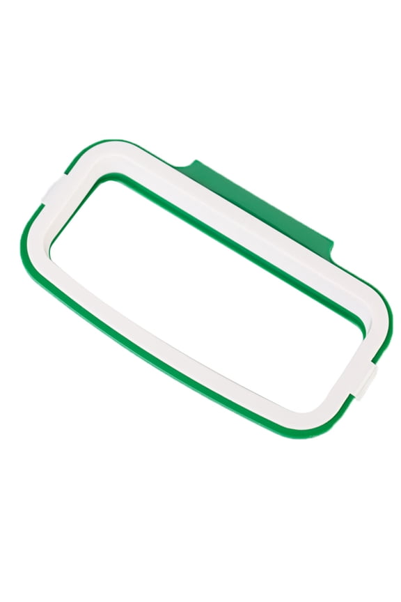 Hanging Kitchen Cabinet Trash Rack - Under-Cabinet Storage for Garbage Bags - Plastic - Holds Up to 2cm Door Thickness