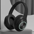 thumbnail image 1 of SPOORYYO Head Mounted Foldable Bluetooth 5.3 Headphones, Wired Wireless Dual Mode, Soft Headband, Low Latency, High Battery Capacity for Sports, Gaming, Commuting, Travel, 1 of 6