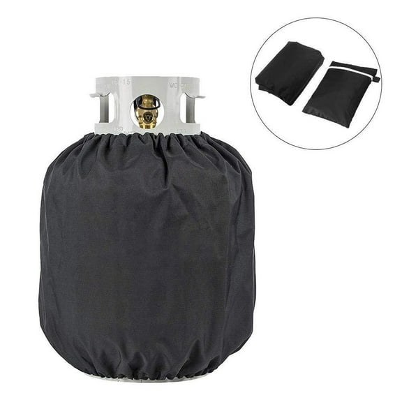 SPOORYYO Heavy-Duty Waterproof Propane Tank Cover - 420D Oxford Cloth with PVC Coating - Keeps Gas Bottle Clean and Discreet