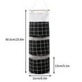 thumbnail image 1 of SPOORYYO Home Hanging Storage Bag,Multifunctional Hanging Fabric Storage Bag Sundries Storage Bag Dormitory Mobile Phone Storage Bag Door Rear Hanging Bag, 1 of 2