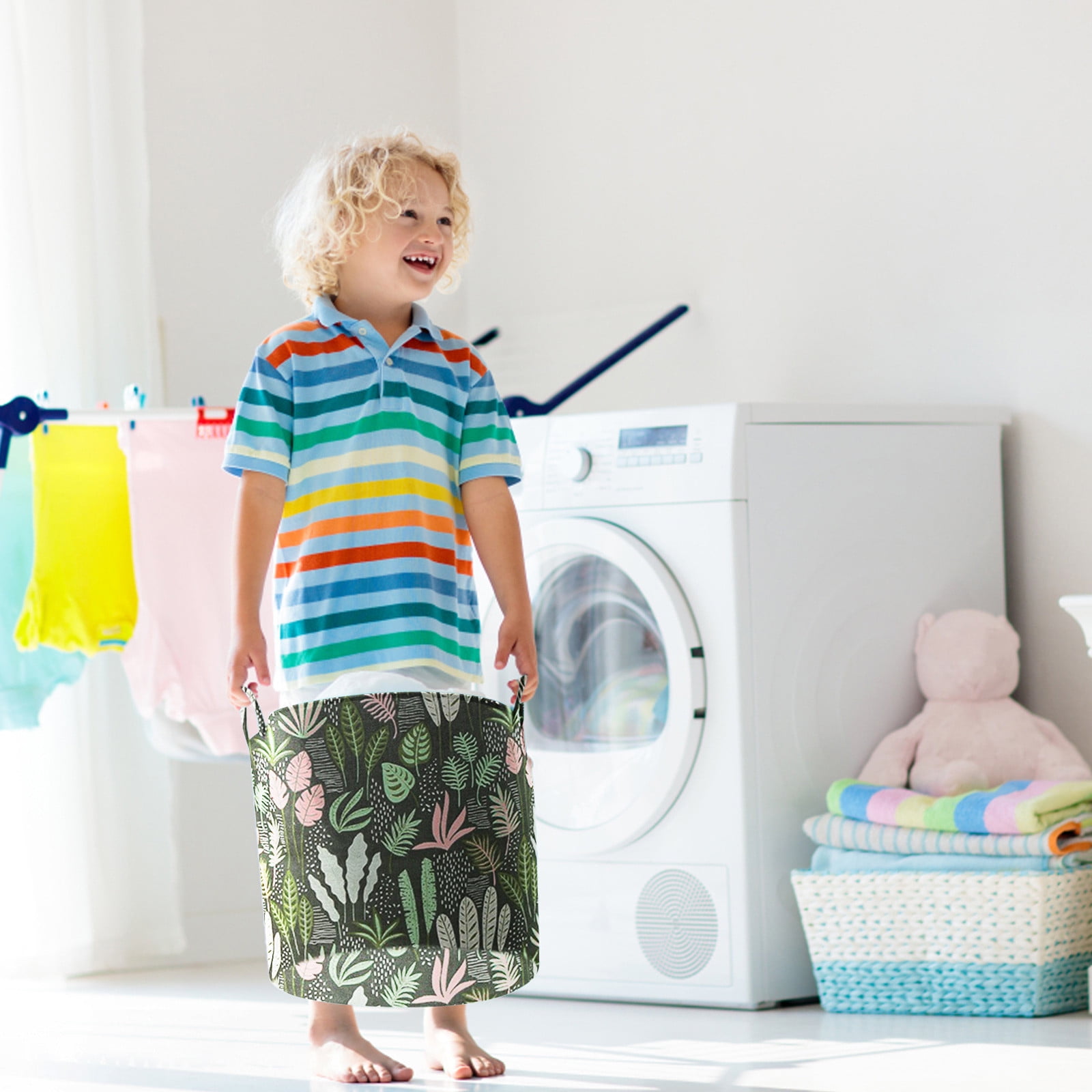 SPOORYYO Home Storage & Organisation Dirty Clothes Storage Basket Life