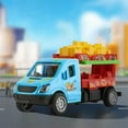 thumbnail image 1 of SPOORYYO Inertance Toy Car for Kids - French Fries Hamburger Truck, No Battery, Durable Rubber Tires, Openable Doors, Indoor/Outdoor Play, Gift for Ages 3+, 1 of 6