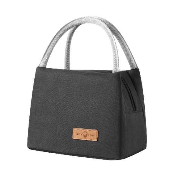 SPOORYYO Insulated Lunch Tote Bag for Men and Women, Reusable, Portable, Spacious, Eco-friendly, Waterproof, Thermal Freshness, Perfect for Office, Work, Picnic, and Travel