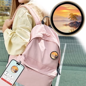 SPOORYYO Intelligent Touchscreen Electronic Badge Customizable Display Screen Anime Collectible Accessory