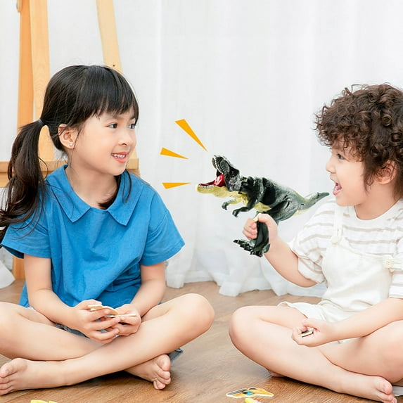 SPOORYYO Interactive Dinosaur Toy with Biting and Moving Features - Fun Educational Gift for Kids Simulating Prehistoric Creatures