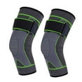 thumbnail image 1 of SPOORYYO Knee Sleeve, Premium Compression Support Knee Brace for Pain，Enhance Stability, And Preventing Knee Injuries in Daily Exercise，Unisex,(Green XL), 1 of 5