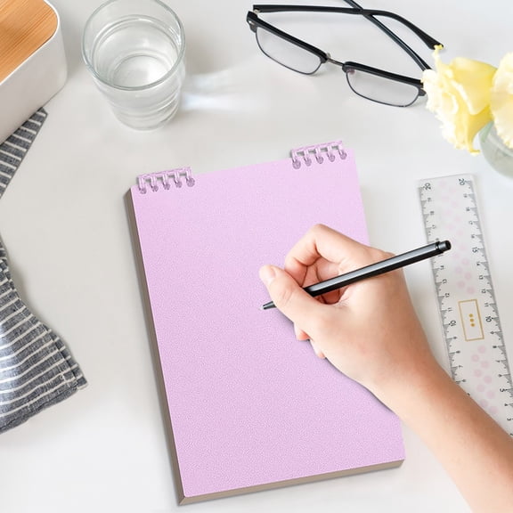 SPOORYYO Loose Leaf Notebook for Writing, Notes and Drawing, Portable Folder for Journaling and Sketching
