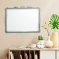 thumbnail image 1 of SPOORYYO Magnetic Double Sided Whiteboard, 36x27cm Erasable Hanging Message Board for Writing Drawing Note Taking, 1 of 6